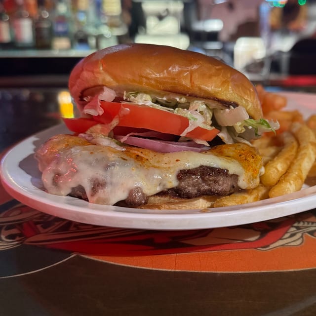 Blackened Burger.